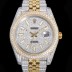 로렉스 남성용 데이져스트 오토매틱 아시안 2824-2 타입  41mm 18K 옐루골드 904L 다이아몬드 메탈줄 보석다이얼  rol78250 Ⅳ