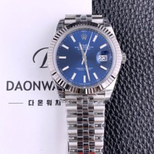 로렉스 남성용 904L스틸!! 2022신형 데이저스트 41mm II m126334 블루 다이얼 야광 스틱 인덱스 스틸 브레이슬릿 신형 Cal.3235 오토매틱 무브먼트 ROL06123 Ⅳ
