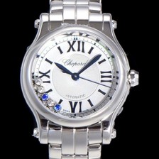 쇼파드 여성용 해피스포츠 다이아몬드 오토매틱 A2892-2 타입 30mm 메탈줄 화이트다이얼 cho80547 Ⅳ