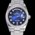 로렉스 남성용 데이데이트 오토매틱 Cal.3235타입 36mm 다이아베젤부착 메탈줄 블루다이얼 rol82304 Ⅳ