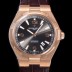 바쉐런 콘스탄틴 남성용 오버시즈 오토매틱 9015타입 42mm 금장시계 가죽줄 블랙다이얼 vac97061 Ⅳ