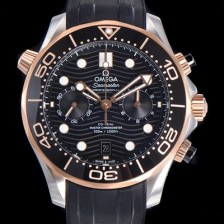 오메가 남성용 씨마스터 디버 300M 코엑시얼 크로노그래프 P. 9900타입 44mm 메탈줄 블랙다이얼   omg86713 Ⅳ