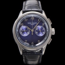 파텍필립 남성용 컴플리케이션 5170G 크로노그래프 오토매틱 7750 타입 39mm 가죽줄 블루 다이얼 pat2210 Ⅳ