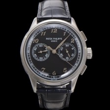 파텍필립 남성용 컴플리케이션 5170G 크로노그래프 오토매틱 7750 타입 39mm 가죽줄 블랙 다이얼 pat2211 Ⅳ