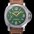 파네라이 남성용 루미노르 PAM00911 마리나 8-Days 그린다이얼 44mm 수동형 무브먼트 PAN01352 Ⅳ