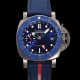 파네라이 남성용 서브머시블 GMT 루나로사 티타니오 PAM01507 티타늄소재 42mm 오토매틱 Cal P. 900 타입 블루 다이얼 pan5228 Ⅳ