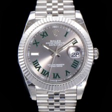 로렉스 남성용 904L스틸!! 2022신형 데이저스트 41mm II m126334 그레이 다이얼 로마인덱스 스틸 브레이슬릿 신형 Cal.3235 오토매틱 무브먼트 ROL06117 Ⅳ