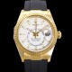 로렉스 남성용 스카이더웰러 m336238-0002 18K 옐루골드 42mm 오토매틱 Cal.9002 타입 우레탄줄 화이트 다이얼 rol5309 Ⅳ