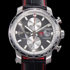 쇼파드 남성용 밀러 밀가리아 Ref.168571 오토매틱 크로노그래프 아시안 7750-2타입 44mm 가죽줄 그레이다이얼  cho3192 Ⅳ