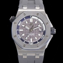 오데마피게 남성용 로얄오크 오프쇼어 다이버 오토매틱 Cal.4308타입  42mm 우레탄줄 그레이다이얼 aud9591 Ⅳ