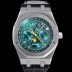 오데마피게 남성용 로얄오크 퍼펙츄얼 캘린더 41mm 오토매틱 T5134 타입 가죽줄 그린다이얼 aud1953 Ⅳ