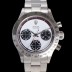 로렉스 남성용 1965년 모델 클래식  코스모그래프 데이토나  Ref.6239 수동감기/기계식 37mm 스크류 다운 푸셔 메탈줄 화이트다이얼 rol2159 Ⅳ
