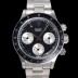 로렉스 남성용 1965년 모델  클래식 코스모그래프 데이토나   Ref.6241 수동감기/기계식 37mm 스크류 다운 푸셔 메탈줄 블랙다이얼 rol5111 Ⅳ