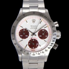 로렉스 남성용 1965년 모델 클래식  코스모그래프 데이토나  Ref.6239 수동감기/기계식 37mm 스크류 다운 푸셔 메탈줄 화이트다이얼 rol2599 Ⅳ