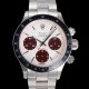 로렉스 남성용 1965년 모델  클래식 코스모그래프 데이토나  Ref.6239 수동감기/기계식 37mm 스크류 다운 푸셔 메탈줄 화이트다이얼 rol1535 Ⅳ
