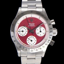 로렉스 남성용 1965년 모델 클래식  코스모그래프 데이토나  Ref.6239 수동감기/기계식 37mm 스크류 다운 푸셔 메탈줄 브라운다이얼 rol2113 Ⅳ