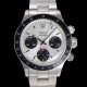 로렉스 남성용 1965년 모델 클래식 코스모그래프 데이토나 Ref.6241 수동감기/기계식 37mm 스크류 다운 푸셔 메탈줄 화이트다이얼 rol1193 Ⅳ
