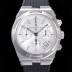 바쉐런콘스탄틴 남성용 오버시즈 크로노그래프 42mm 오토매틱 5500S 러버우레탄줄 화이트다이얼 vac1951 Ⅳ
