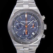 바쉐런콘스탄틴 남성용 오버시즈 크로노그래프 42mm 오토매틱 5500S 메탈줄 그레이다이얼 vac5921 Ⅳ
