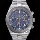 바쉐런콘스탄틴 남성용 오버시즈 크로노그래프 42mm 오토매틱 5500S 메탈줄 그레이다이얼 vac5921 Ⅳ