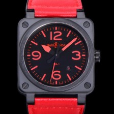 벨앤로즈 남성용시계 BR03 오토매틱 미요타 9015타입 세라믹케이스 42mm 러버줄 블랙다이얼 bel4248 Ⅳ
