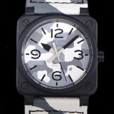 벨앤로즈 남성용시계 BR03 오토매틱 미요타 9015타입 세라믹케이스 42mm 러버줄 카모 그레이 다이얼 bel2682 Ⅳ