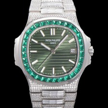 파텍필립 남성용 1:1수제공정 5711 노틸러스 40mm Cal.324 오토매틱 보석다이얼 pat8986 Ⅳ