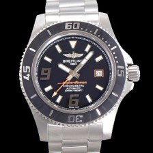 브라이틀링 남성용 슈퍼오션 오토매틱 ETA2824-2 44mm 메탈줄 블랙다이얼 bre2866 Ⅳ