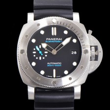 파네라이 남성용 서브머시블 PAM01229 오토매틱 Cal P. 900 타입 44mm 우레탄 블랙다이얼 pan4406 Ⅳ