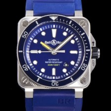 벨엔로즈 남성용 BR03-92 다이버 스틸 오토매틱 ETA2836-2 타입 42mm 우레탄줄 블루다이얼 bel42749 Ⅳ
