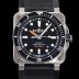 벨엔로즈 남성용 BR03-92 다이버 스틸 오토매틱 ETA2836-2 타입 42mm 우레탄줄 블랙다이얼 bel70847 Ⅳ