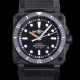 벨엔로즈 남성용 BR03-92 다이버 오토매틱 ETA2836-2 타입 42mm 우레탄줄 블랙다이얼 bel92784 Ⅳ
