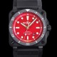 벨엔로즈 남성용 BR03-92 다이버 오토매틱 ETA2836-2 타입 42mm 우레탄줄 래드다이얼 bel88772 Ⅳ