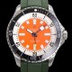 브라이틀링 뉴 다이버워치 남성용 슈퍼오션 44mm 오토매틱 ETA2824-2 타입 크로노미터 우레탄줄 세라믹베젤 래드다이얼 bre82904 Ⅳ