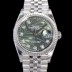 로렉스 남성용 904L스틸!! 2023신형 데이저스트 36mm II m126234-0055 올리브 그린 다이얼  큐빅인덱스 스틸 브레이슬릿 신형 Cal.3235 오토매틱 무브먼트 ROL16119 Ⅳ
