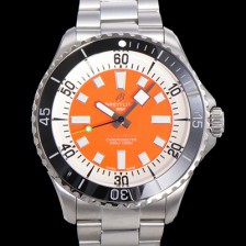브라이틀링 뉴 다이버워치 남성용 슈퍼오션 44mm 오토매틱 ETA2824-2 타입 크로노미터 메탈줄 세라믹베젤 래드다이얼 bre27728 Ⅳ