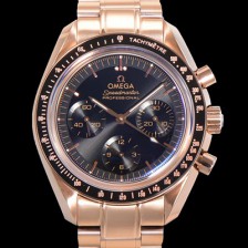 오메가 남성용 스피드마스터 문워치  프로페셔널 수동기계식 1861타입  42mm 18K 로즈골드 메탈줄 블랙다이얼 omg62429 Ⅳ