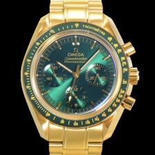 오메가 남성용 스피드마스터 문워치  프로페셔널 수동기계식 1861타입  42mm 18K 옐루골드 메탈줄 그린다이얼 omg06494 Ⅳ