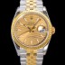 로렉스 남성용 904L스틸!! 2023신형 데이져스트 36mm II M126233-0039 !! 18K 옐로골드 골드다이얼 브레이슬릿 신형 Cal.3235 오토매틱 무브먼트 ROL29321 Ⅳ