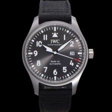 아이더블유씨 남성용 파일럿 마크20 파트루이유 IW328209 오토매틱 9015 타입 40mm 티타늄소재 나토천/나일론 줄 그레이 다이얼 iwc4071 Ⅳ
