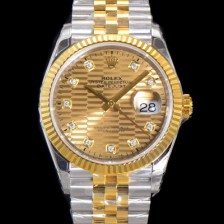 로렉스 남성용 904L스틸!! 2023신형 데이져스트 36mm II M126233 !! 18K 옐로골드 골드다이얼 브레이슬릿 신형 Cal.3235 오토매틱 무브먼트 ROL29322 Ⅳ