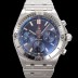 브라이틀링 남성용 크로노맷 B01 오토매틱 ETA7750-2 타입 42mm 메탈줄 블루다이얼 bre01957 Ⅳ