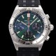 브라이틀링 남성용 크로노맷 B01 오토매틱 ETA7750-2 타입 42mm 금장시계 우레탄줄 그린다이얼 bre21436 Ⅳ