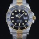 로렉스 남성용 신형 서브마리너 m126613ln 18k옐로우골드 도금 콤비 41mm 블랙 다이얼 Cal.3235 오토매틱 무브먼트 ROL91914 Ⅳ