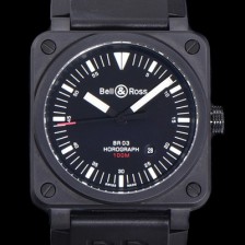 벨엔로즈 남성용 BR03-92 다이버 세라믹 오토매틱 9015 타입 42mm 우레탄줄 블랙 다이얼 bel80302 Ⅳ