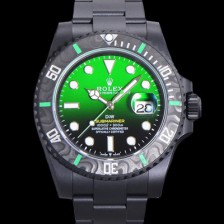 로렉스 남성용 904L스틸!! 서브마리너 40mm 카본베젤 오토매틱 Cal.3135 그린 블랙 콜라보 다이얼 rol49209 Ⅳ