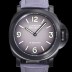 파네라이 남성용 루미노르 PAM02121 그레이 다이얼 44mm 오토매틱 수동형 무브먼트 PAN4828 Ⅳ