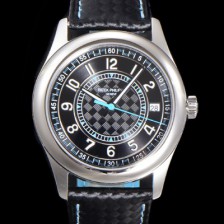 파택필립 남성용 칼라트라바 Ref.6007G-011 오토매틱 Cal.324 타입 40mm 가죽줄 블랙다이얼 pat78243 Ⅳ