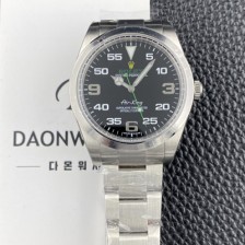 로렉스 남성용 에어킹 m116900-0001 오이스터 워치 40mm 오토매틱 Cal.3131타입 블랙 다이얼 rol5631 Ⅳ