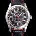 파택필립 남성용 칼라트라바 Ref.6007G-010 오토매틱 Cal.324 타입 40mm 가죽줄 블랙다이얼 pat78245 Ⅳ